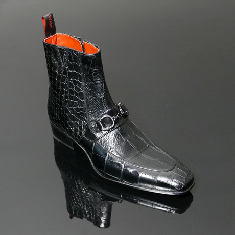 'Filmstar' - Handcuff Trim Zip Boot