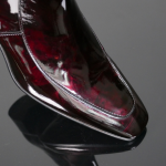 Anderson 'Nude' - Apron front zip boot