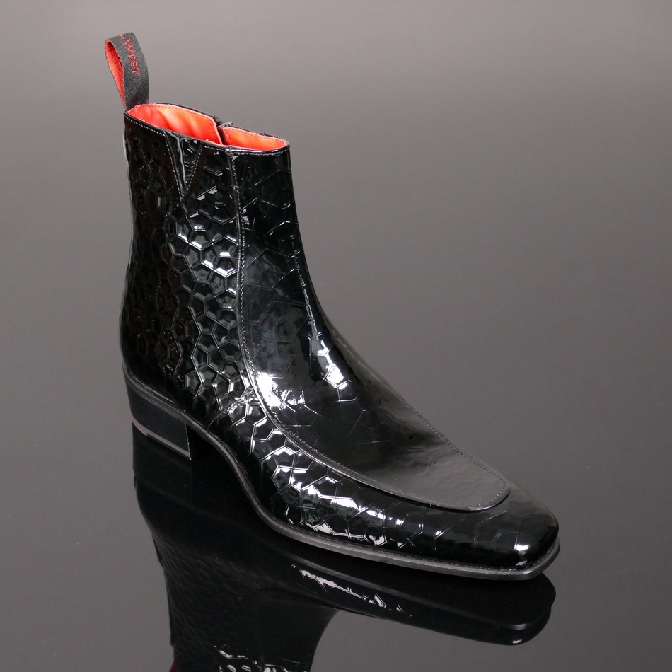 Anderson 'Nude' - Apron front zip boot