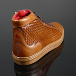 Apollo K940 'Huelva' - Weave panel hi-top sneaker