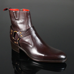 Bootsy 'Bluegrass' Stud Harness Zip boot