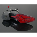 Carlito K978 'Wild Side' Skull charm harness zip boot