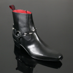 Carlito K978 'Wild Side' Skull charm harness zip boot