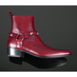 Carlito K978 'Wild Side' Skull charm harness zip boot