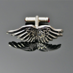 CUFFLINKS - 'ICARUS WINGS' - Polished finsh