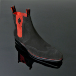 Dexter 'Novikov' - Suede Punch Chelsea Boot