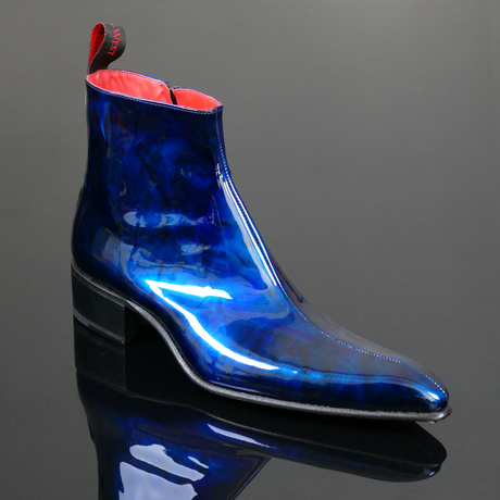 Dilettante 'Styx' - Seam front zip boot