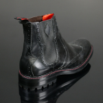 Hannibal 'Red Dragon' - Wing Tip Chelsea Boot