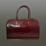 JET SET - BURGUNDY CROC