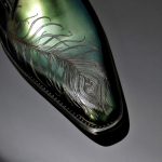 Moon 'Eye' - Peacock feather Chukka Boot