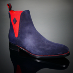 Page 'Blenheim' - Plain front suede Chelsea boot
