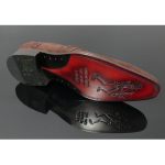 Soprano K630 'D'elegance' Brown Suede Saddle slip on