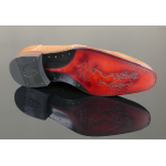 Soprano K630 'D'elegance' Tan Suede Saddle slip on