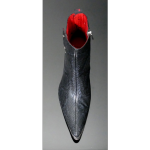 Sylvian K467 'Risk' Vegan Skull Zip Boot