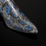 Sylvian K475 'Morte' - Gothic buckle boot