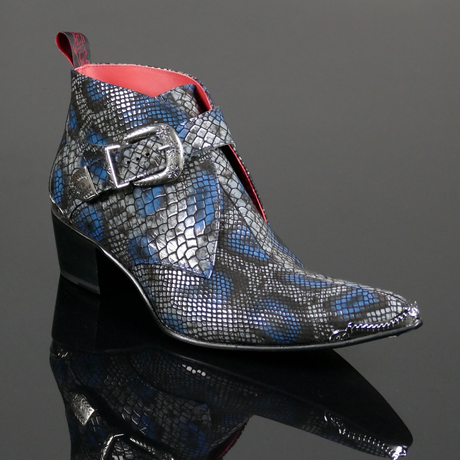 Sylvian K475 'Morte' - Gothic buckle boot