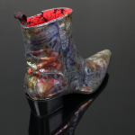 Sylvian K749 'Lizard King' Tall Zip Boot