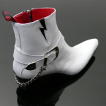 Sylvian K912 'Street Life' Buckled Zip Boot