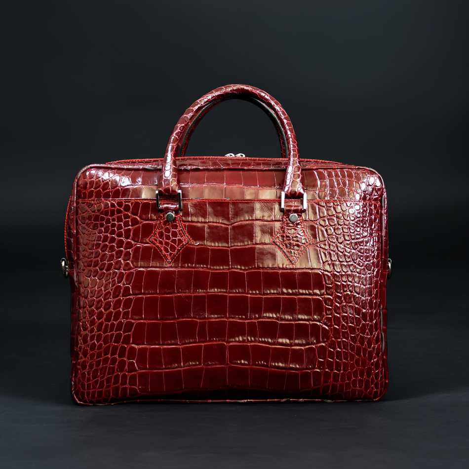 The 'Bourdain' Travel Case - Missouri Burgundy