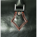 The 'Nightporter' Overnighter Bag - Black Calf