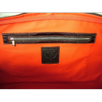 The 'Nightporter' Overnighter Bag - Black Croc