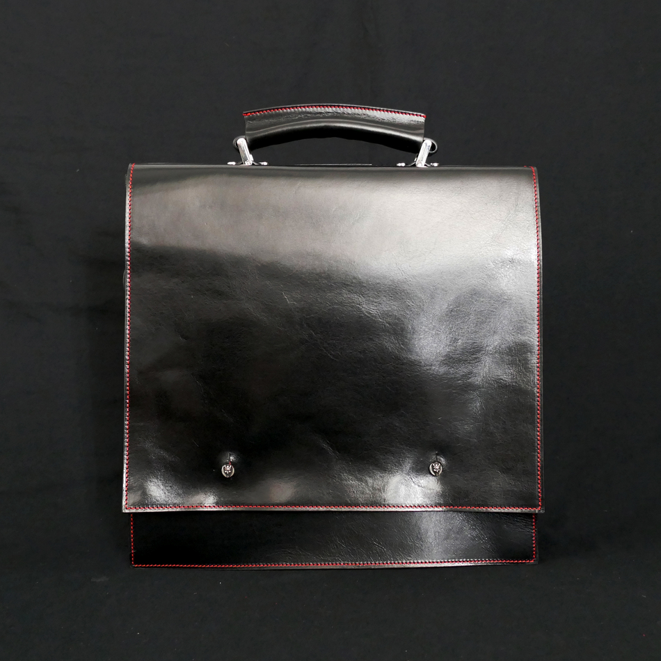 The 'Weatherall' DJ / Laptop Case - Black Calf