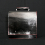 The 'Weatherall' DJ / Laptop Case - Black Calf
