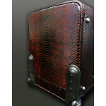 The 'Weekender' Wheeled Suitcase-  Diablo Snake