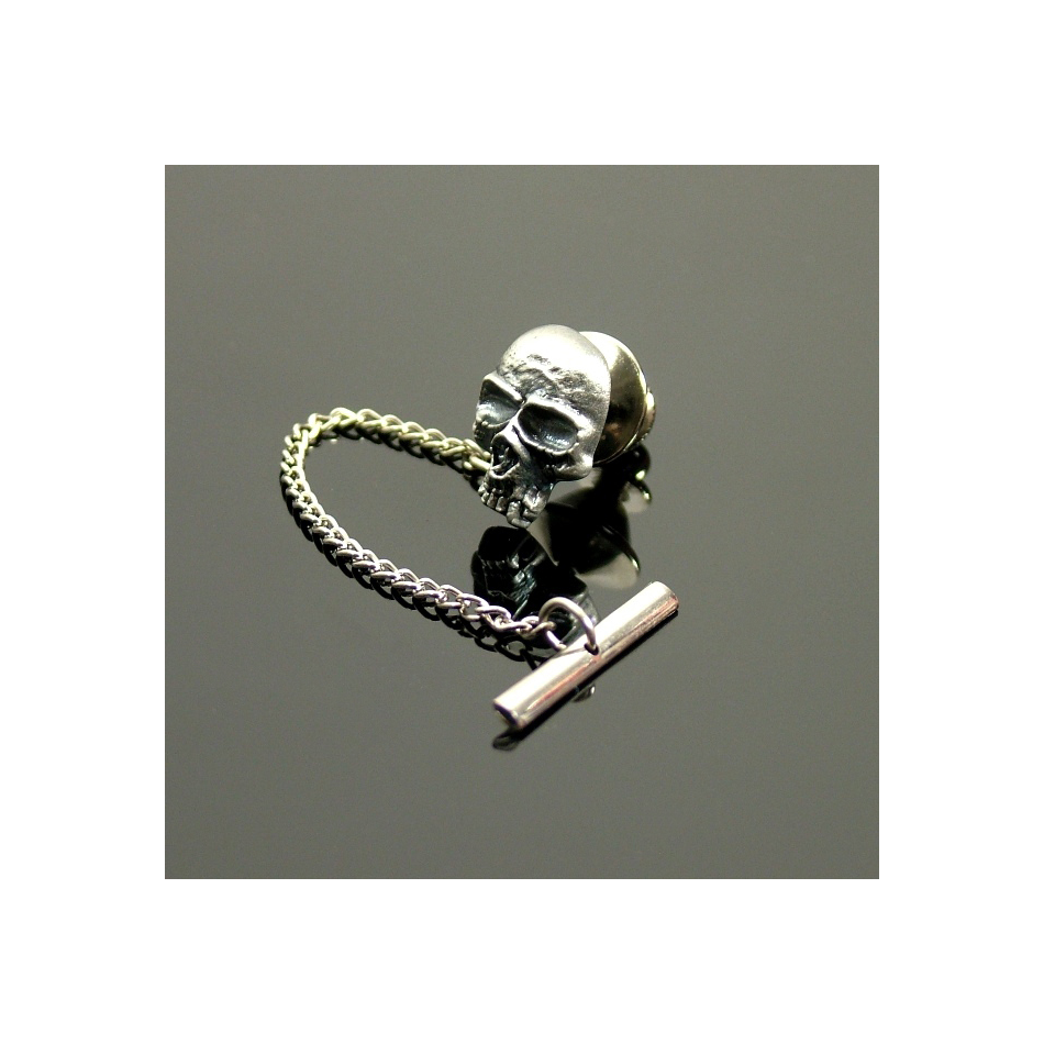 Tie Pin - Vampire Skull