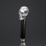 Umbrellas - Silver Byron Vampire Skull